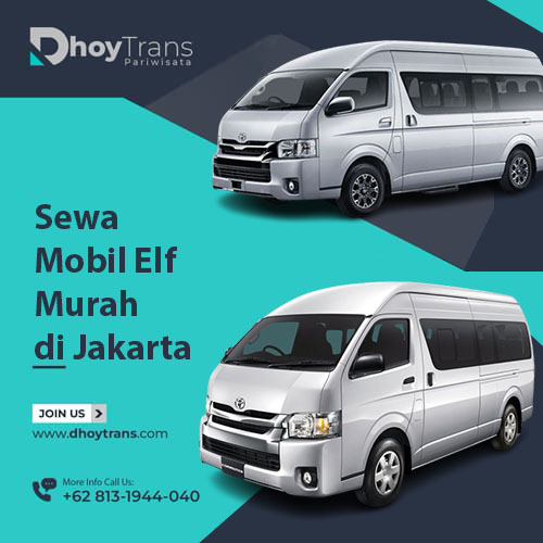 Rental Mobil Jam Jakarta Sewa Elf Hiace Terdekat Murah